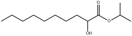 Decanoic acid 2-hydroxy-1-methylethyl ester Struktur