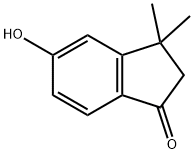 1H-Inden-1-one, 2,3-dihydro-5-hydroxy-3,3-dimethyl- Structure