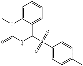 Formamide, N-[(2-methoxyphenyl)[(4-methylphenyl)sulfonyl]methyl]-,1006877-05-9,结构式