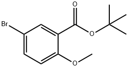 tert-Butyl 5-bromo-2-methoxybenzoate Struktur