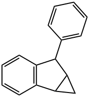 Cycloprop[a]indene, 1,1a,6,6a-tetrahydro-6-phenyl- Structure