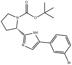 1007882-08-7 (S)-2-(5-(3-溴苯基)-1H-咪唑-2-基)吡咯烷-1-羧酸叔丁酯