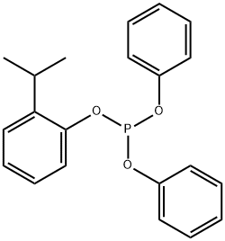 2-异丙基苯基二苯基亚磷酸酯, 100814-88-8, 结构式