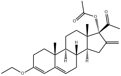 Pregna-3,5-dien-20-one, 17-(acetyloxy)-3-ethoxy-16-methylene-|