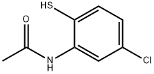 Acetamide, N-(5-chloro-2-mercaptophenyl)- Structure