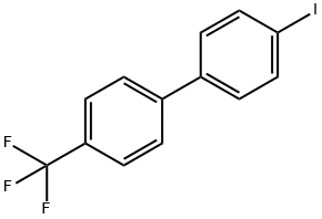 1,1'-Biphenyl, 4-iodo-4'-(trifluoromethyl)- Structure