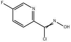 5-氟-N-羟基吡啶-2-亚氨代甲酰氯, 1009562-95-1, 结构式