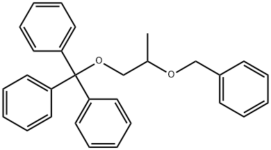 2-O-苄基-1-O-三苯基甲基-1,2-二羟基丙烷, 100994-95-4, 结构式