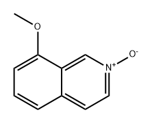 Isoquinoline, 8-methoxy-, 2-oxide,1010-75-9,结构式