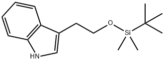 1H-Indole, 3-[2-[[(1,1-dimethylethyl)dimethylsilyl]oxy]ethyl]- Structure