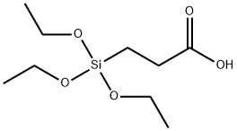 Propanoic acid, 3-(triethoxysilyl)- Struktur