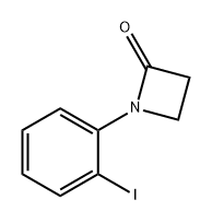 2-Azetidinone, 1-(2-iodophenyl)-|