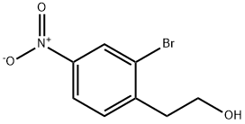 Benzeneethanol, 2-bromo-4-nitro- 化学構造式