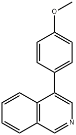 4-(4-Methoxyphenyl)isoquinoline Structure