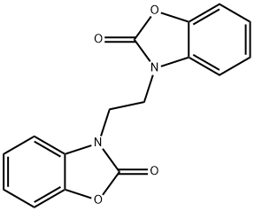 2(3H)-Benzoxazolone, 3,3'-(1,2-ethanediyl)bis-