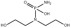 Phosphorodiamidic acid, N,N-bis(2-hydroxyethyl)- Struktur