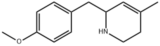 Pyridine, 1,2,5,6-tetrahydro-2-[(4-methoxyphenyl)methyl]-4-methyl-,101385-95-9,结构式