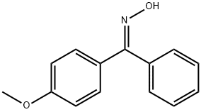 (4-methoxyphenyl)phenylmethanoneoxime Structure