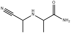 Propanamide, 2-[(1-cyanoethyl)amino]- 化学構造式