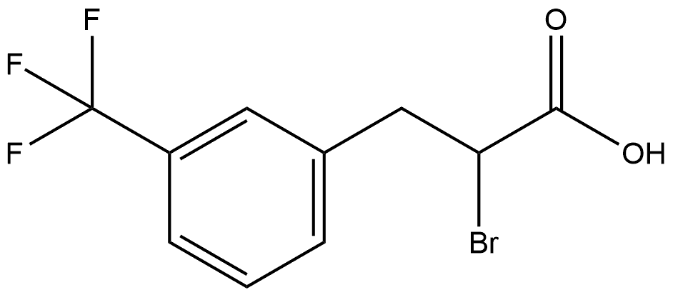 Benzenepropanoic acid, α-bromo-3-(trifluoromethyl)-