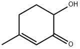 2-Cyclohexen-1-one, 6-hydroxy-3-methyl- Struktur