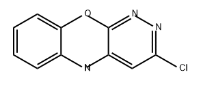 5H-Pyridazino[3,4-b][1,4]benzoxazine, 3-chloro-,1016-95-1,结构式