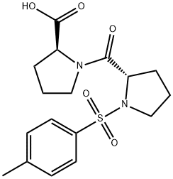 Proline, 1-(1-p-tolylsulfonyl-L-prolyl)-,101603-32-1,结构式