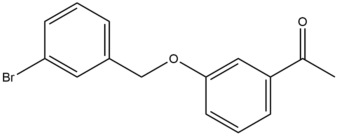 1-[3-[(3-Bromophenyl)methoxy]phenyl]ethanone|