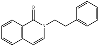 2-Phenethylisoquinolin-1(2H)-one 化学構造式