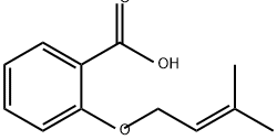 Benzoic acid, 2-[(3-methyl-2-buten-1-yl)oxy]-|