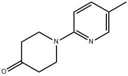 1-(5-Methyl-2-pyridinyl)-4-piperidinone Structure