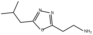 1,3,4-Oxadiazole-2-ethanamine, 5-(2-methylpropyl)-|2-(5-ISOBUTYL-1,3,4-OXADIAZOL-2-YL)ETHANAMINE