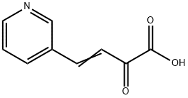 3-Butenoic acid, 2-oxo-4-(3-pyridinyl)- Structure