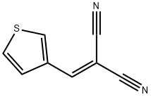 Propanedinitrile, 2-(3-thienylmethylene)- 结构式