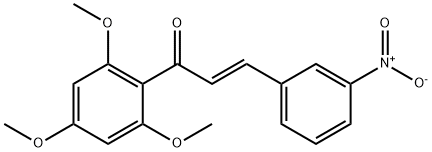 1017898-53-1 2-Propen-1-one, 3-(3-nitrophenyl)-1-(2,4,6-trimethoxyphenyl)-, (2E)-