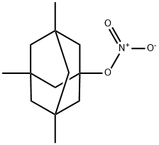 Tricyclo[3.3.1.13,7]decan-1-ol, 3,5,7-trimethyl-, 1-nitrate Structure