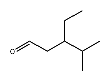 Pentanal, 3-ethyl-4-methyl- Struktur