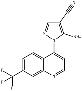 1019007-72-7 5-Amino-1-[7-(trifluoromethyl)quinolin-4-yl]-1H-pyrazole-4-carbonitrile