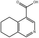 4-Isoquinolinecarboxylic acid, 5,6,7,8-tetrahydro- 化学構造式