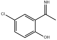 Phenol, 4-chloro-2-(1-iminoethyl)- 化学構造式