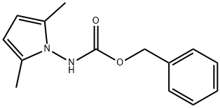 N-CBZ-2,5-二甲基-1H-吡咯-1-胺,101938-64-1,结构式
