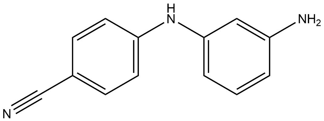 4-[(3-Aminophenyl)amino]benzonitrile|