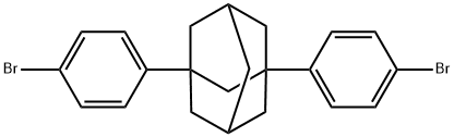 1,3-双(4-溴苯基)金刚烷,101968-58-5,结构式