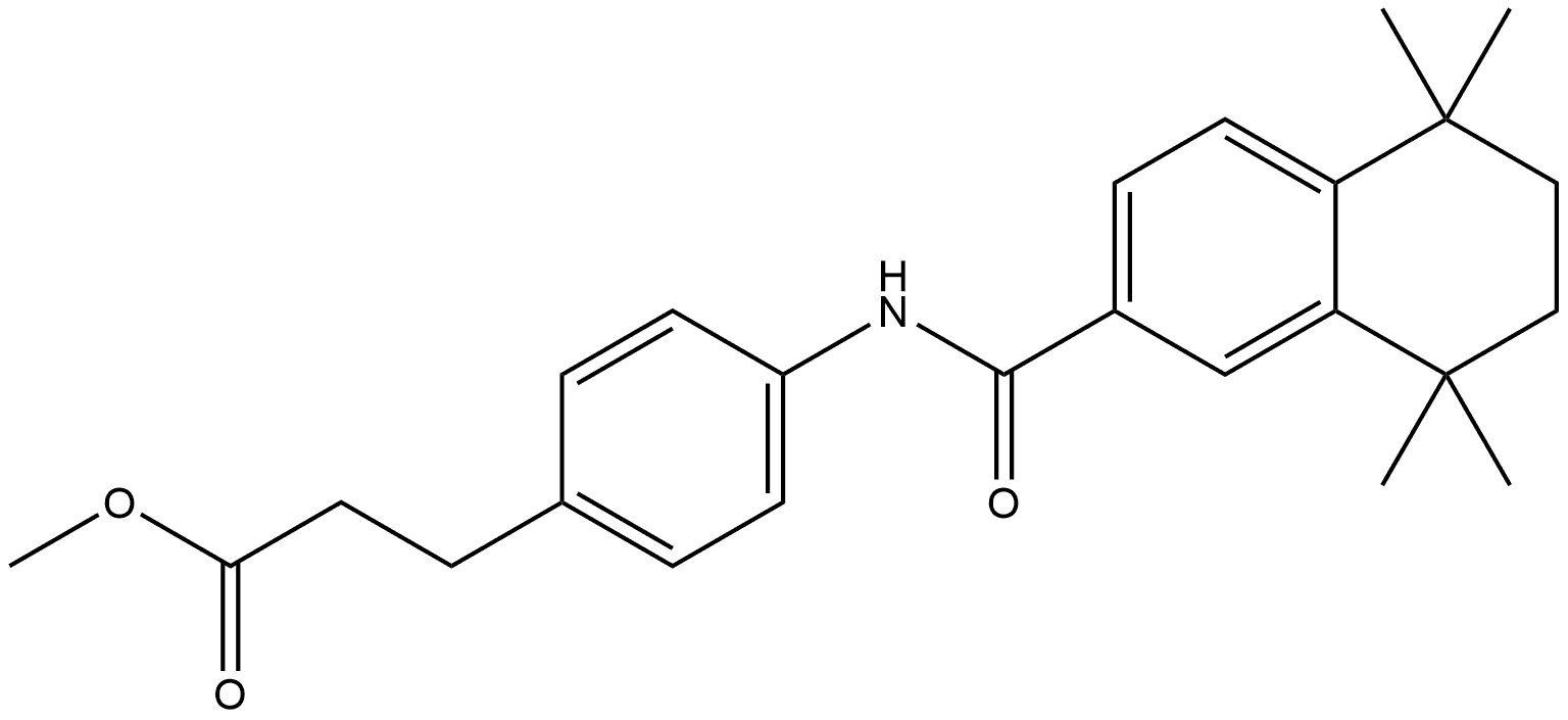 1020281-06-4 methyl 3-(4-(5,5,8,8-tetramethyl-5,6,7,8-tetrahydronaphthalene-2-carboxamido)phenyl)propanoate