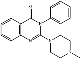 2-(4-Methylpiperazin-1-yl)-3-phenylquinazolin-4(3H)-one Structure