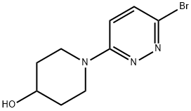 4-Piperidinol, 1-(6-bromo-3-pyridazinyl)-|1-(6-溴-3-哒嗪基)哌啶-4-醇