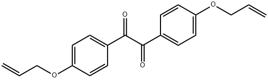 1,2-Ethanedione, 1,2-bis[4-(2-propen-1-yloxy)phenyl]- Structure