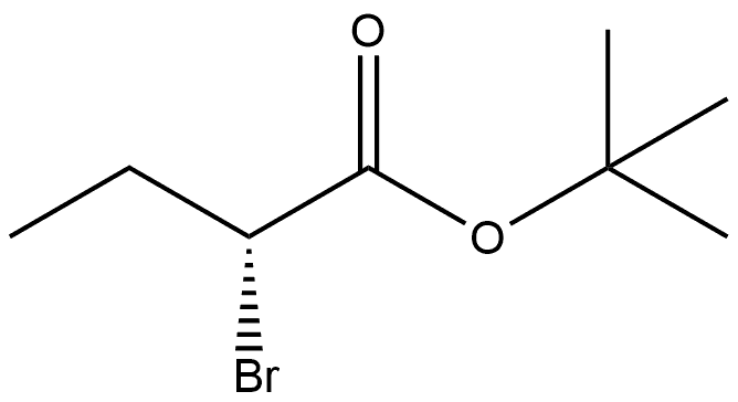 (R)-2-溴丁酸叔丁酯,102152-37-4,结构式