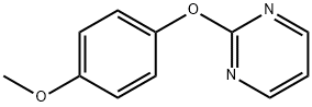 Pyrimidine, 2-(4-methoxyphenoxy)-,102194-71-8,结构式