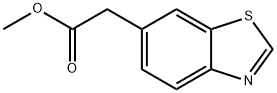 methyl 2-(1,3-benzothiazol-6-yl)acetate,1022091-80-0,结构式